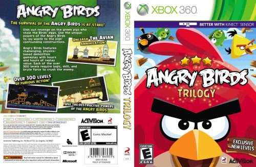 Angry Birds Trilogy Xbox 360 / Használt