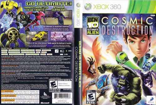 Ben 10 Ultimate Alien: Cosmic Destruction Xbox 360 / Használt