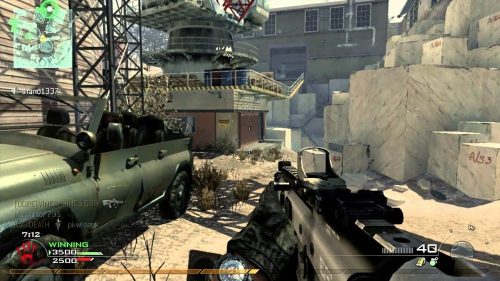 Call Of Duty Modern Warfare 2 Xbox 360 / Használt / Német nyelvű