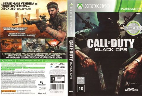 Call Of Duty Black Ops Xbox 360 / Használt / Angol nyelvű / One kompatibilis