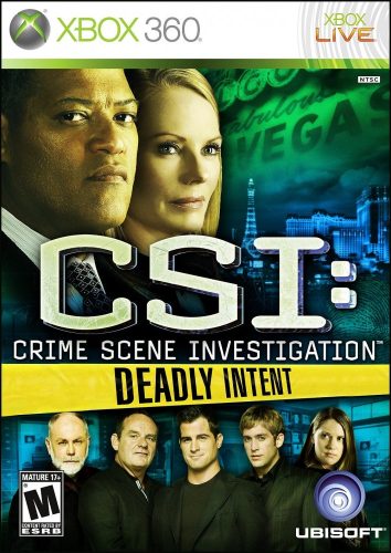 CSI: Crime Scene Investigation Deadly Intent Xbox 360 / Használt