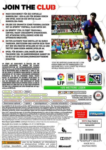 FIFA 13 Xbox 360 / Használt / Magyar menü és szinkron