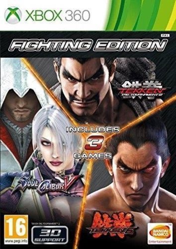 Fighting Edition Xbox 360 (Tekken Tag T 2, Tekken 6, Soul Calibur V) / Használt