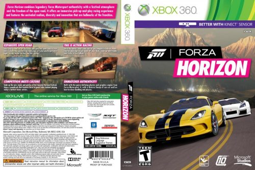 Forza Horizon Magyar Xbox 360 / Használt