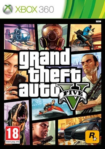 GTA V. SteelBook Xbox 360 / Használt