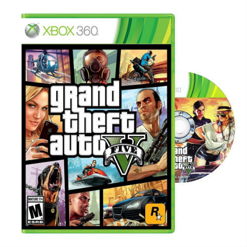 GTA V. SteelBook Xbox 360 / Használt