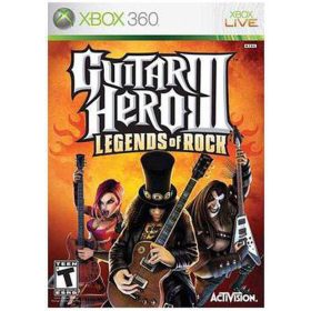 GUITAR HERO III Legends Of Rock Xbox 360 / Használt
