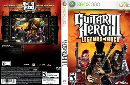 GUITAR HERO III Legends Of Rock Xbox 360 / Használt