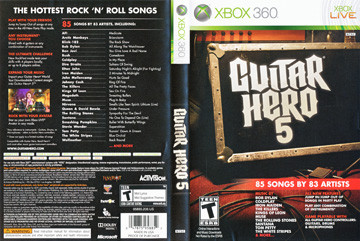 GUITAR HERO 5 Xbox 360 / Használt