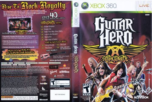 GUITAR HERO Aerosmith Xbox 360 / Használt