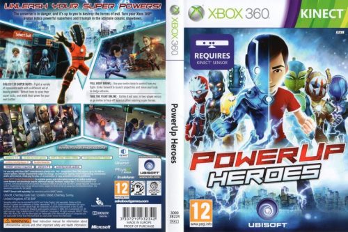 KINECT Power Up Heroes Xbox 360 / Használt