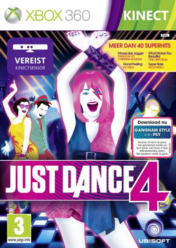 KINECT Just Dance 4 Xbox 360 / Használt