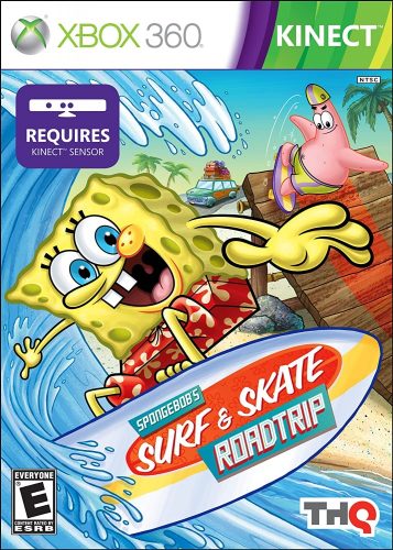 Kinect SpongeBob SquarePants: Surf & Skate Xbox 360 / Használt