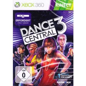 KINECT Dance Central 3 Xbox 360 / Használt