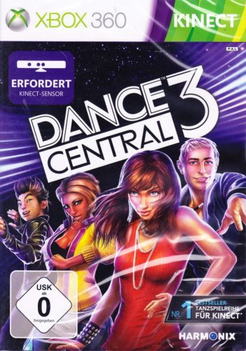 KINECT Dance Central 3 Xbox 360 / Használt