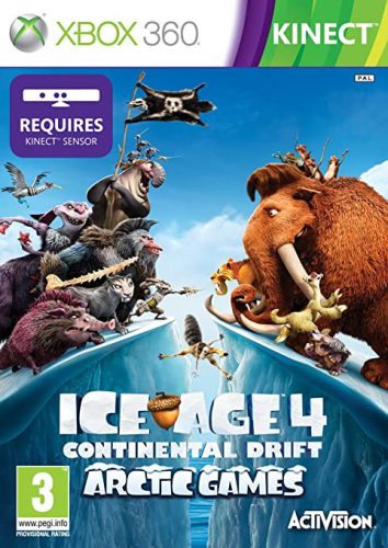 KINECT Ice Age 4 Continental Drift Arctic Games Xbox 360 / Használt