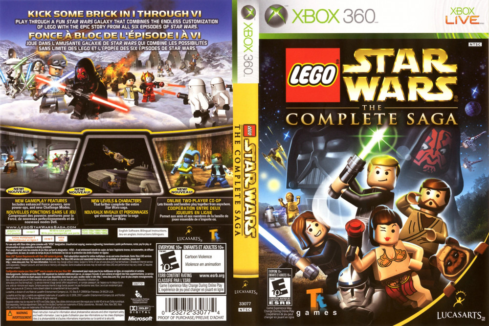 Vasarold meg LEGO Star Wars The Complete Saga Xbox 360 Hasznalt term