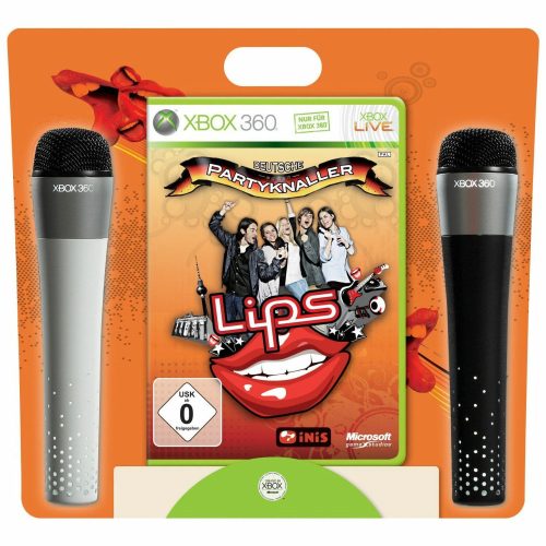 LIPS Vezeték NélküliI Mikrofon Party Szett Xbox 360 / Új