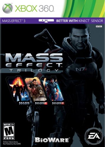 MASS EFFECT TRILOGY XBOX 360 / HASZNÁLT