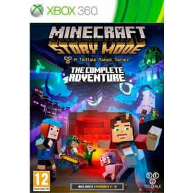   MINECRAFT Story Mode The Complete Adventure Xbox 360 / Használt / Újszerű