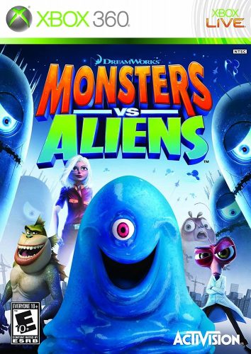 Monsters vs Aliens Xbox 360 / Használt