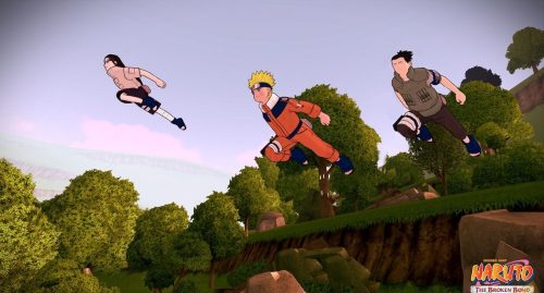 NARUTO THE BROKEN BOND Xbox 360 / Használt