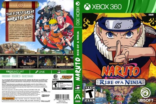 NARUTO RISE OF A NINJA Xbox 360 / Használt