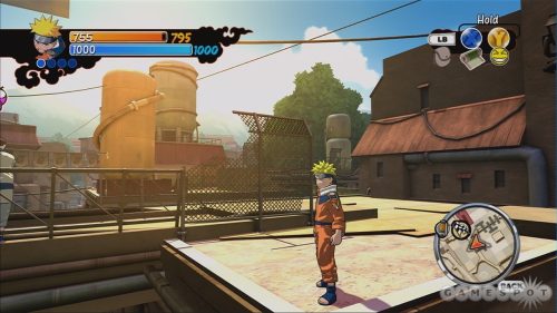 NARUTO RISE OF A NINJA Xbox 360 / Használt