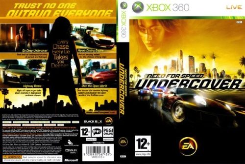 Need For Speed Undercover Xbox 360 / Német nyelvű / Használt