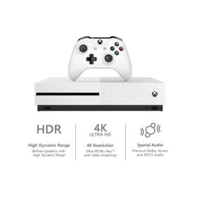   Xbox One S 1 Tb - Fehér - Magyar menüvel / Használt 1 Hónap Garancia