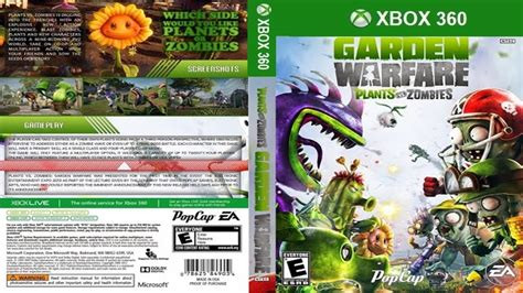 Plants vs. Zombies Garden Warfare Xbox 360 / Használt