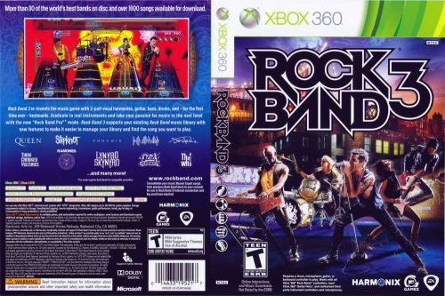 Rock Band 3 Xbox 360 / Használt