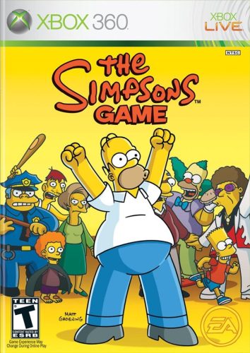 The Simpsons Game Xbox 360 / Használt / Német nyelvű