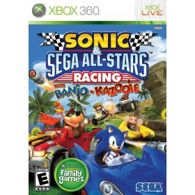   Sonic & Sega All Stars Racing With Banjo - Kazooie Xbox 360 / Használt