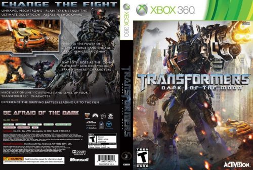 Transformers 3 Dark Of The Moon Xbox 360 /  Használt