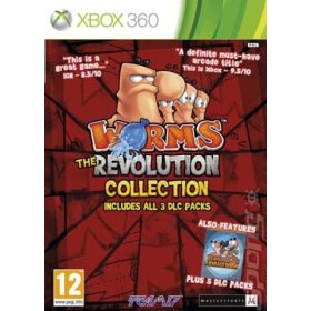 Worms The Revolution Collection Xbox 360 / Használt