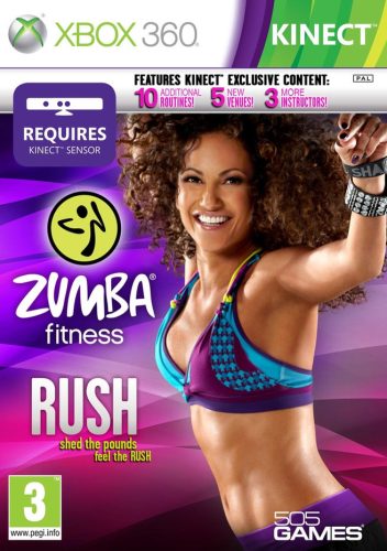 KInect Zumba Fitness Rush Xbox 360 / Használt