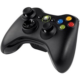 Xbox 360 Kontroller Fekete vezeték nélküli gyári / Új