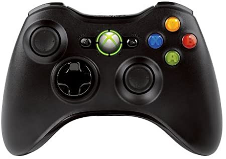 Xbox 360 Kontroller Fekete vezeték nélküli gyári / Új