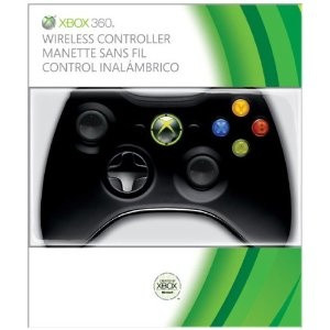 Xbox 360 Kontroller Fekete vezeték nélküli gyári / Új
